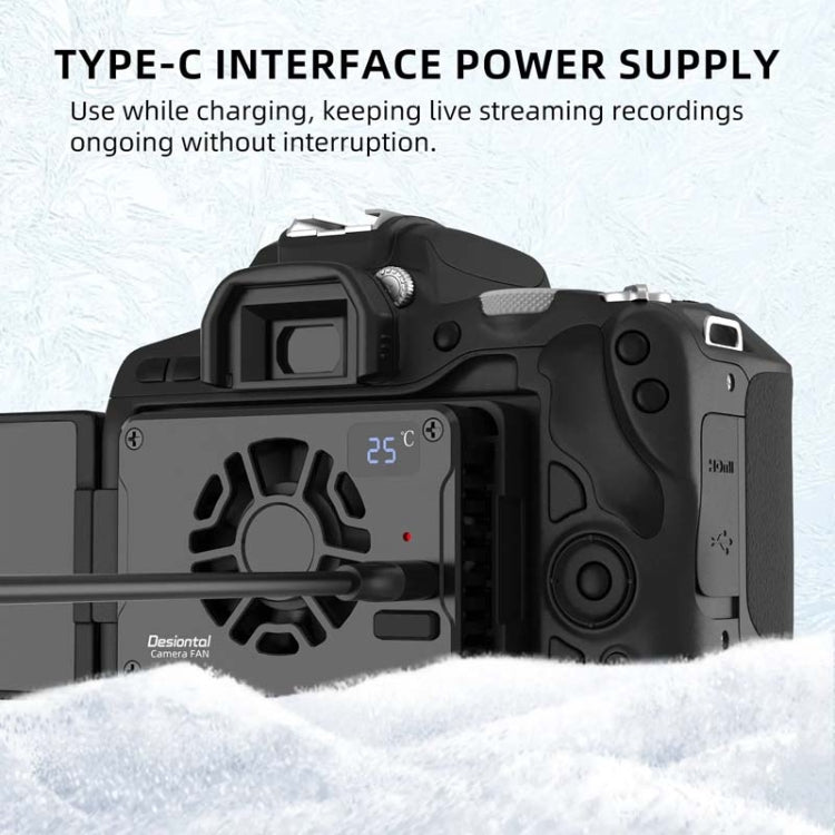 Desiontal F01 Enfriador Para Cámara SLR IA Inteligente