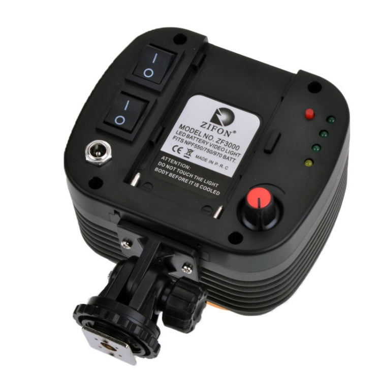 Zifon ZF-3000 Lámpara LED Fotografía Exterior Temperatura de Color Dual