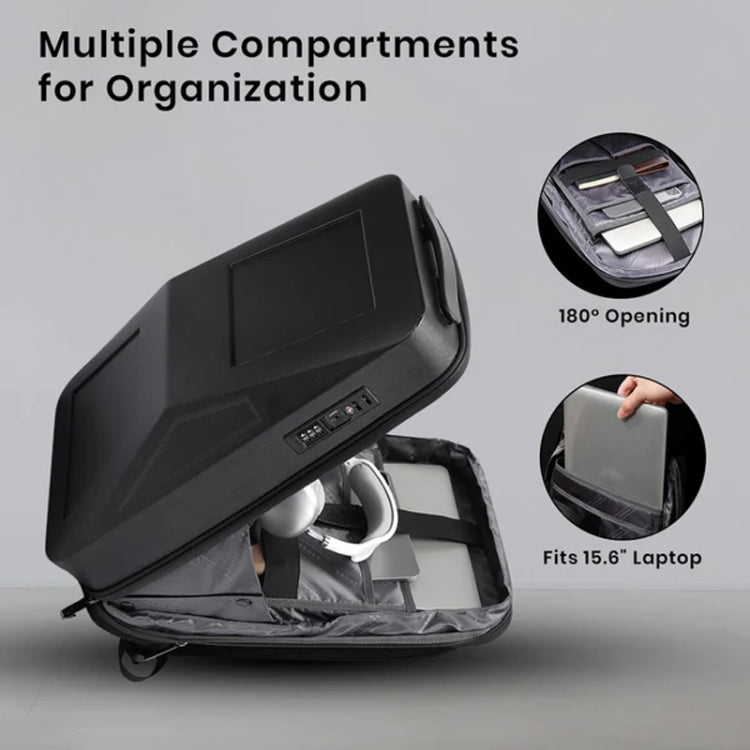 BANGE BG-2956 Mochila Rígida para Ordenador Expandible 10cm