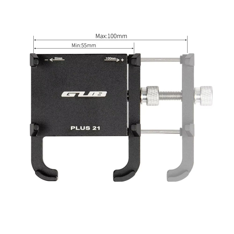 GUB PLUS21 Soporte Teléfono Bicicleta 360 Grados Universal