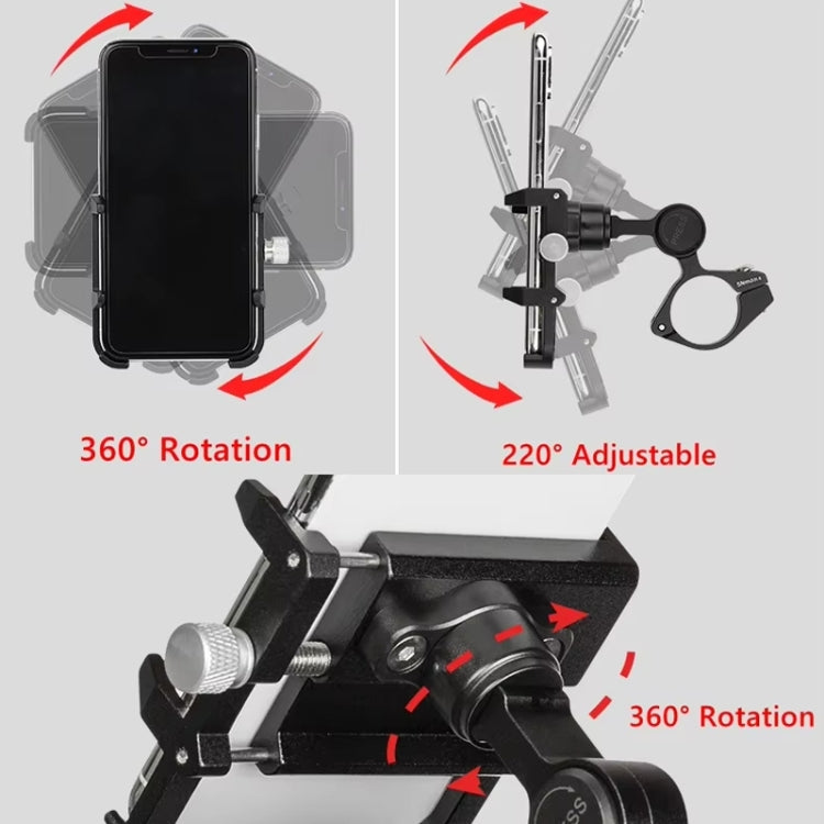 GUB PLUS21 Soporte Teléfono Bicicleta 360 Grados Universal
