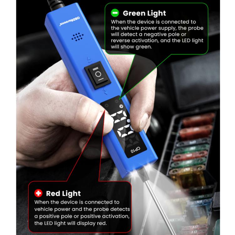 OBDResource 0-80V Probador de Circuitos Automotriz Portátil