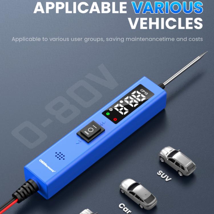 OBDResource 0-80V Probador de Circuitos Automotriz Portátil