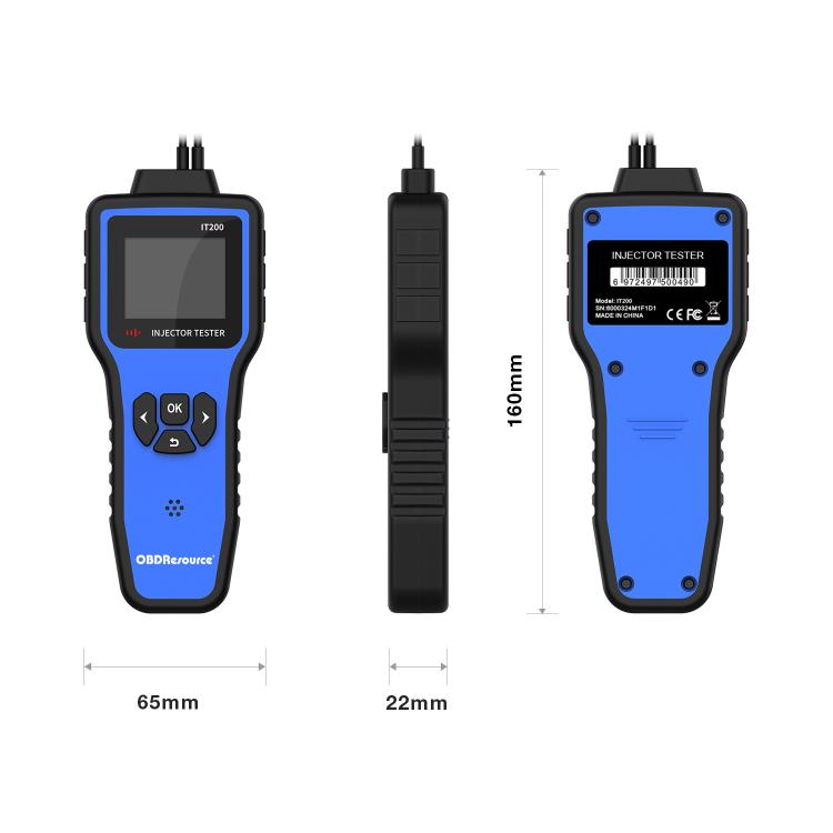 OBDResource Comprobador Doble Cabezal Inyectores 5V/12V