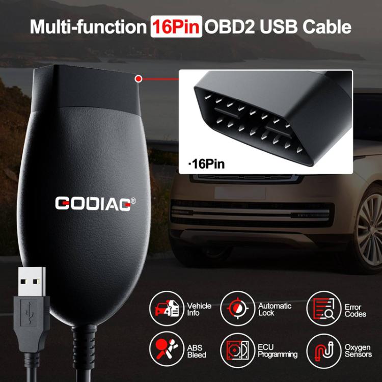 Godiag GD101 J2534 Cable OBD Ford Mazda Honda Toyota
