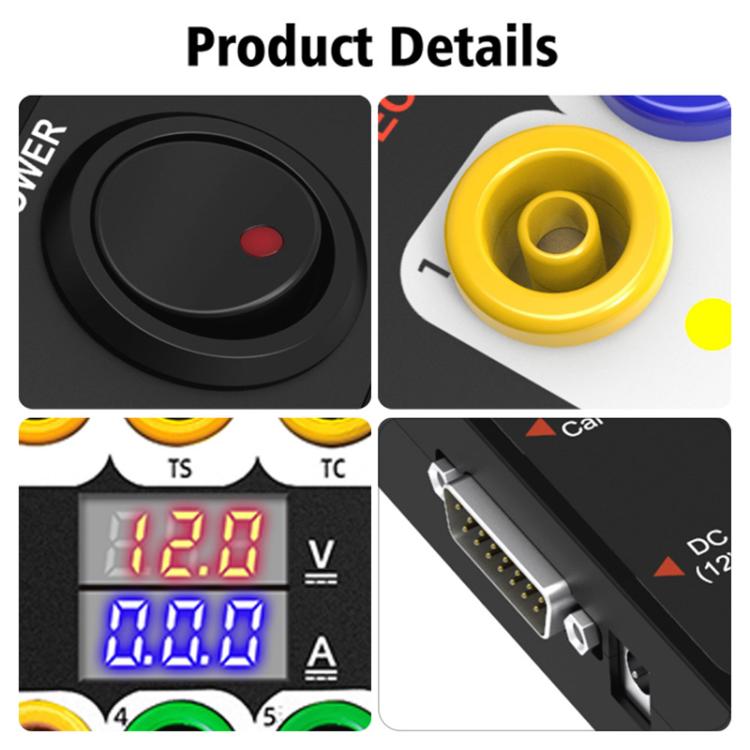 GODIAG GT100+ Probador OBDII Diagnóstico ECU Visualización Corriente