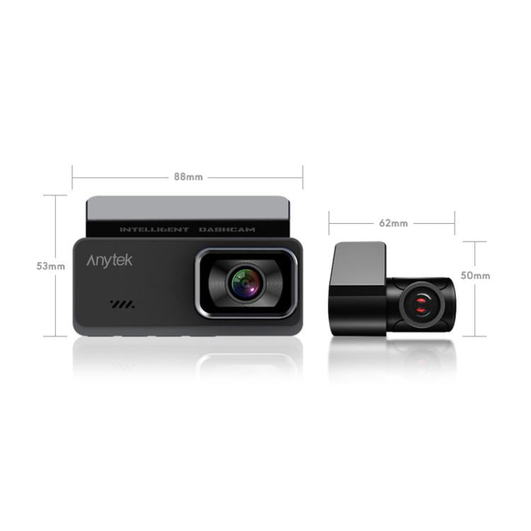 Anytek T1 PRO Grabadora De Coche 2K Frontal Esencial