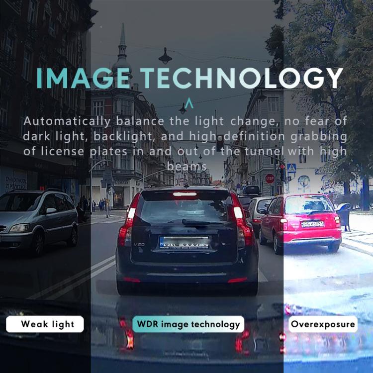 Anytek T3 PRO Grabadora De Visión Nocturna Para Automóvil Grabación Dual