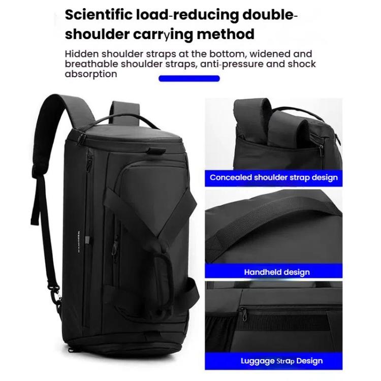 WEPOWER Bolsa de Viaje con Compartimento para Zapatos