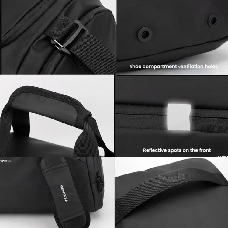 WEPOWER Bolsa de Viaje con Compartimento para Zapatos