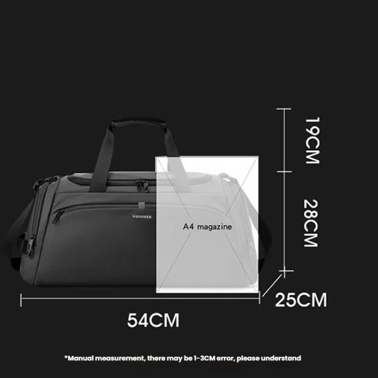 WEPOWER Bolsa de Viaje con Compartimento para Zapatos