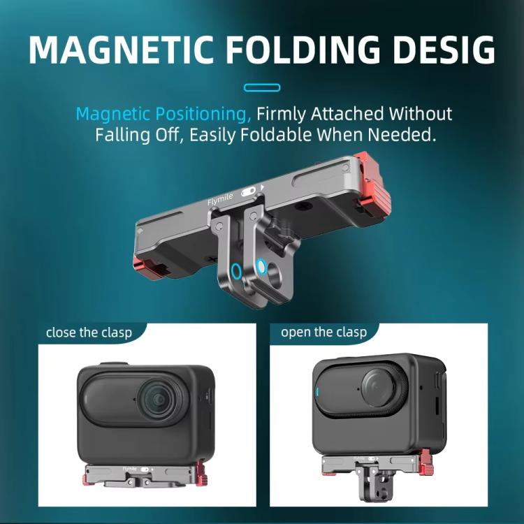 Flymile Insta360 GO3/3S Soporte Magnetico Liberación