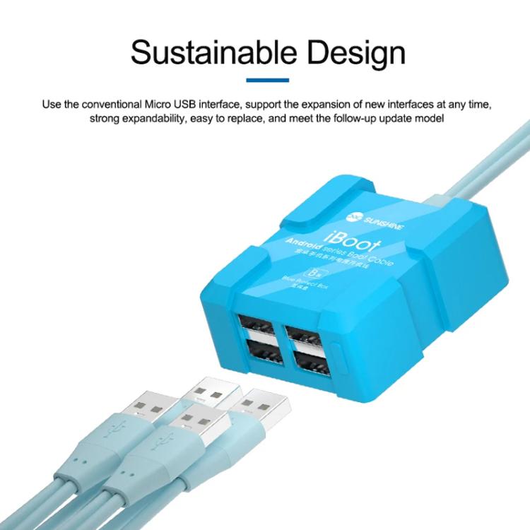 VoltPro V5B Android 5V Cable de Prueba Salida Constante