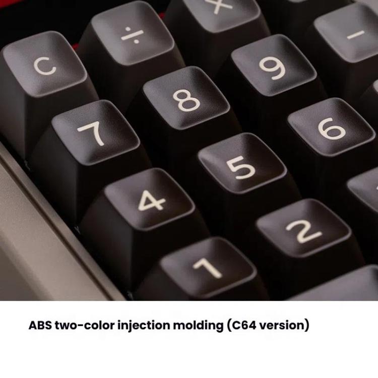 8BitDo Retro18 Teclado Numérico Mecánico Conexión Trimodo Bluetooth 2,4G USB-C
