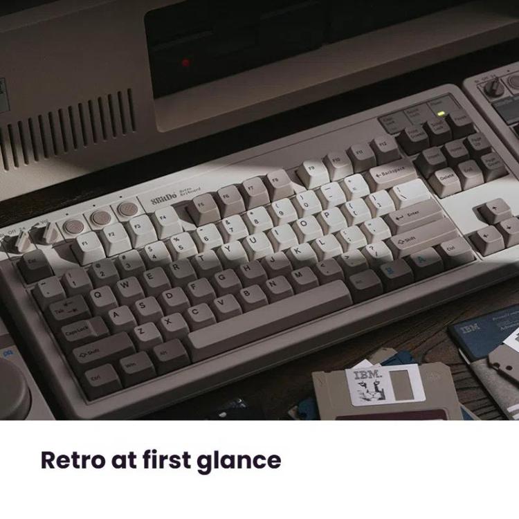 8BitDo Retro87 M Teclado Mecánico Triple Modo de Conexión