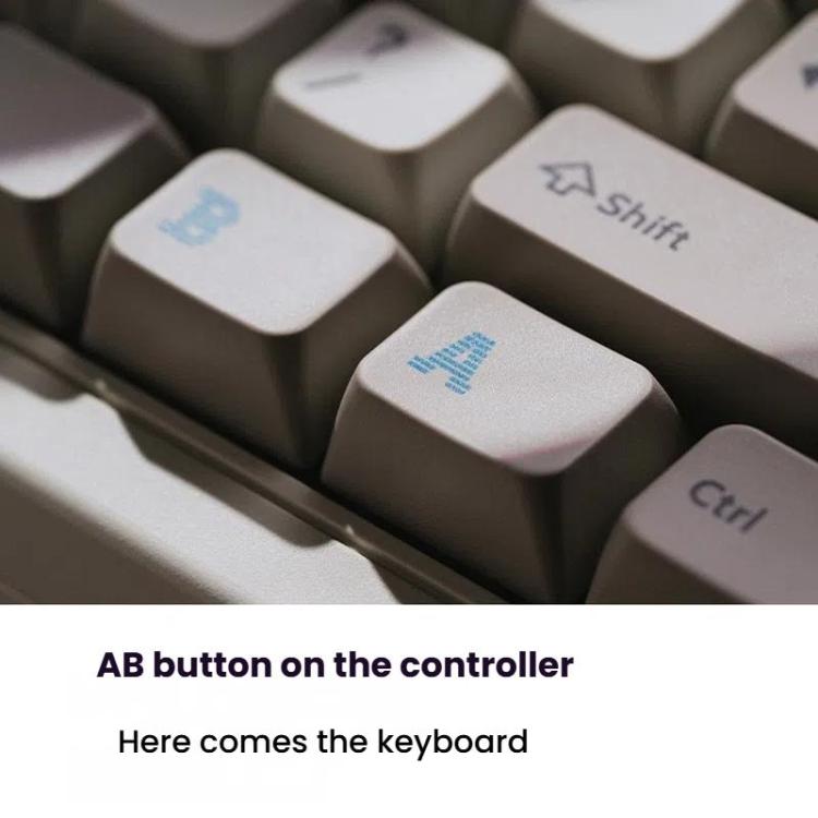 8BitDo Retro87 M Teclado Mecánico Triple Modo de Conexión