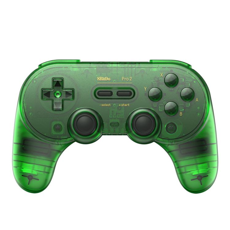 8BitDo Pro2 Retro Hall Gamepad Bluetooth Translúcido Nuevo
