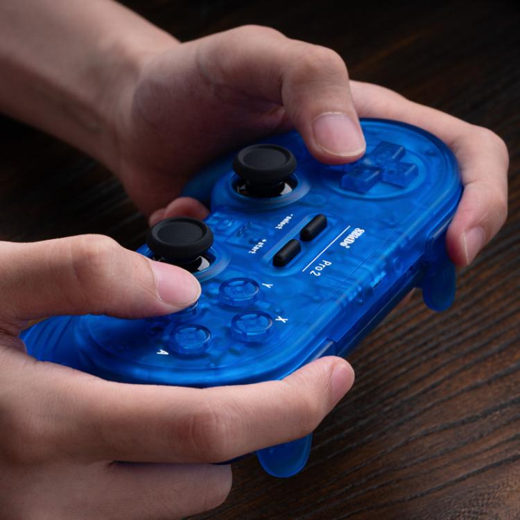 8BitDo Pro2 Retro Hall Gamepad Bluetooth Translúcido Nuevo