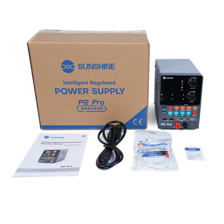 SUNSHINE P2 Pro Regulador CC 0-30V Fuente de laboratorio