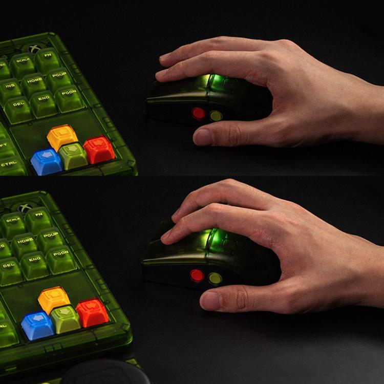 8BitDo Retro R8 Ratón Inalámbrico Bluetooth Base Carga