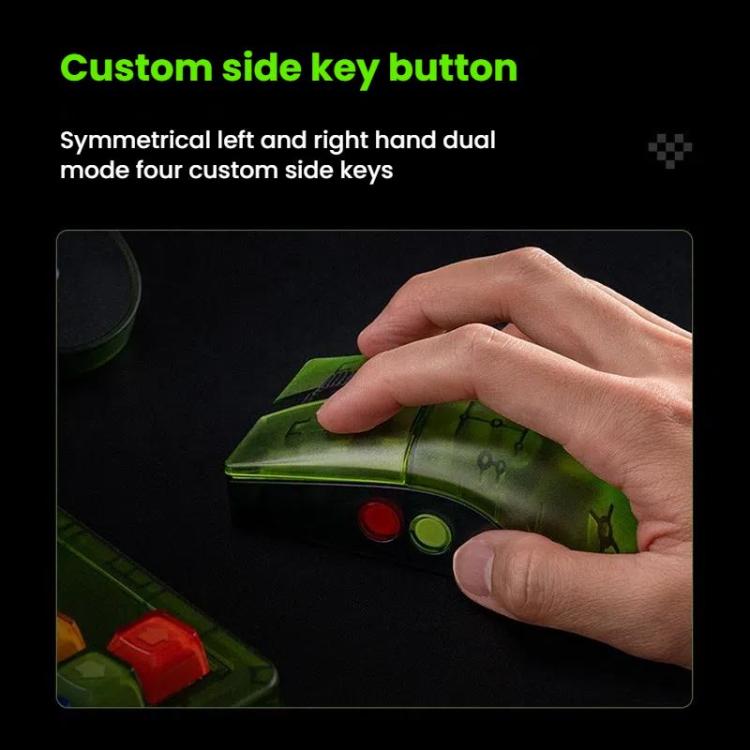 8BitDo Retro R8 Ratón Inalámbrico Bluetooth Base Carga