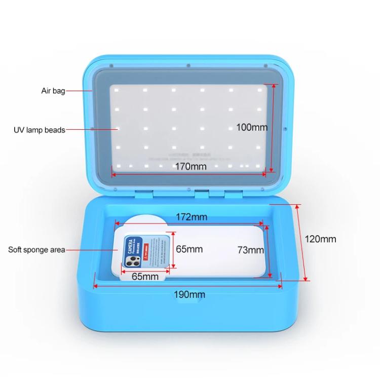 LumiVac Laminadora Al Vacío UV Curado 30Lámparas 365/395nm