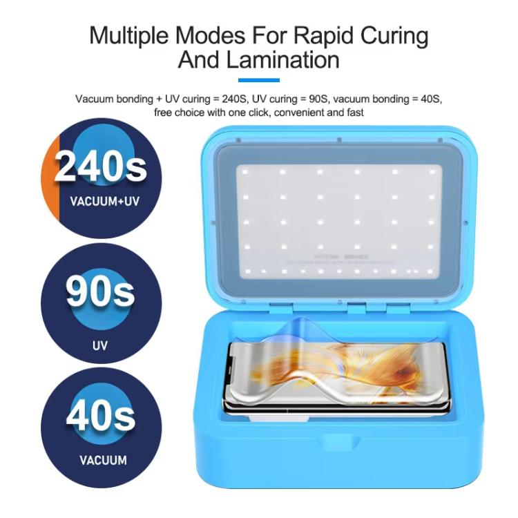 LumiVac Laminadora Al Vacío UV Curado 30Lámparas 365/395nm