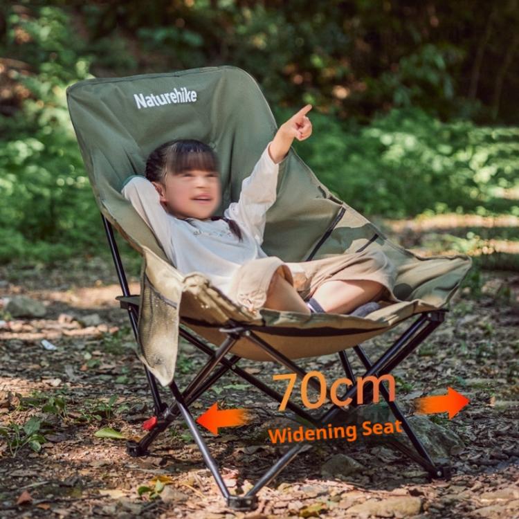 Naturehike Sillón Plegable Alto Respaldo Exterior Acampar