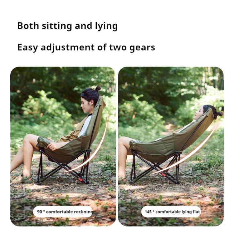 Naturehike Sillón Plegable Alto Respaldo Exterior Acampar