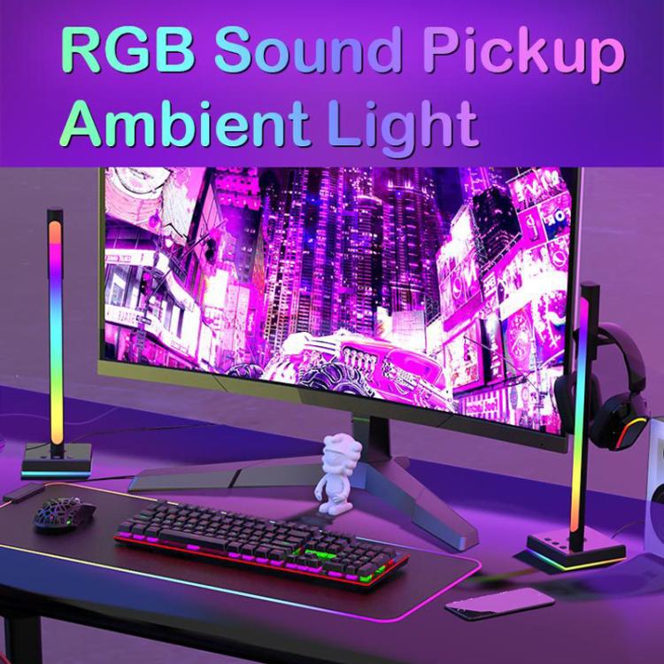 Ajazz ABL190 Soporte Auriculares Luz Ambiental RGB Sonora