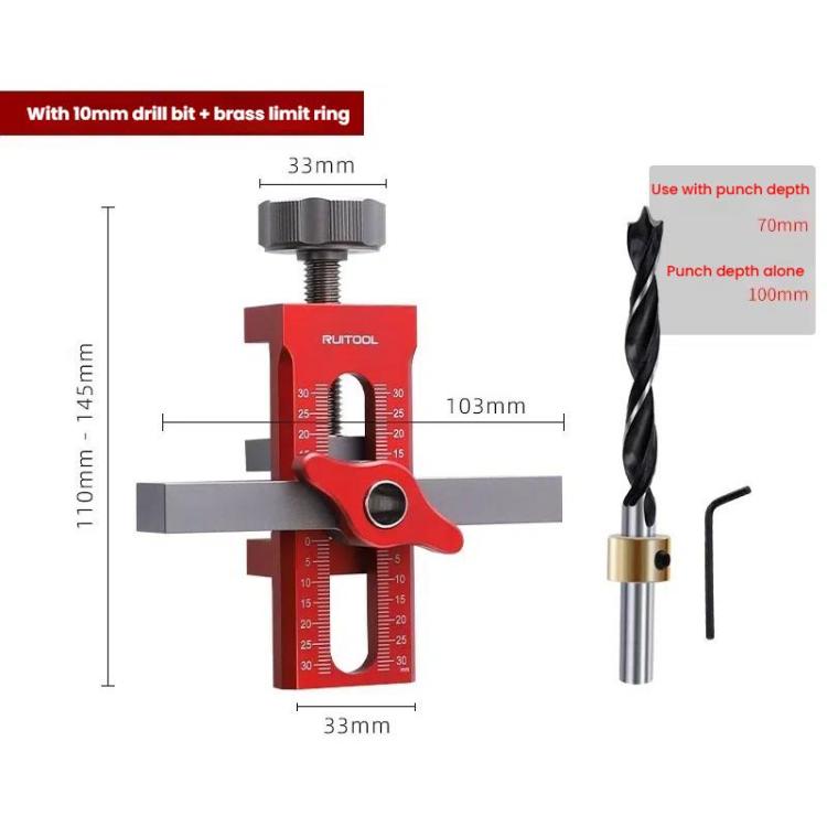 RUITOOL DT01 Localizador Puertas Gabinete Perforada