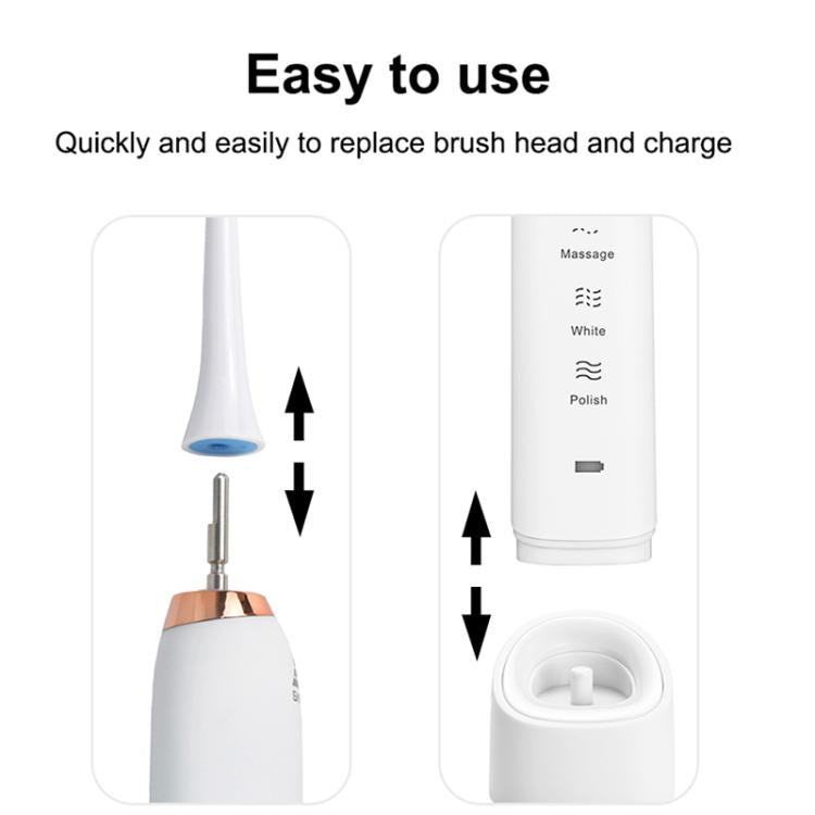 Sarmocare S100 Cepillo de dientes eléctrico sónico IPX7