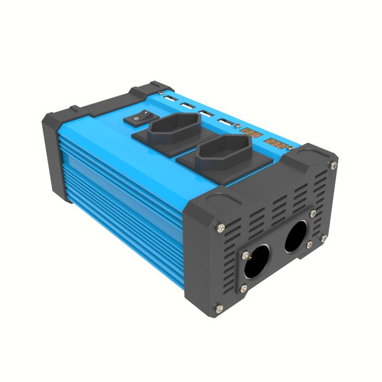 Gurxun Inversor Onda Cuadrada Modificado LCD 220V CA