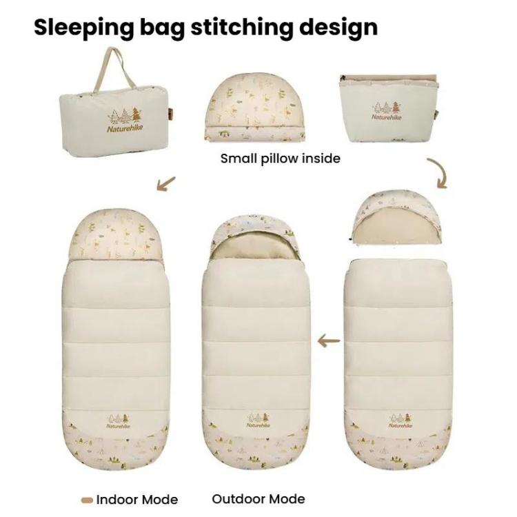 NatureKids Saco Dormir Infantil Algodón Camping 6-15C