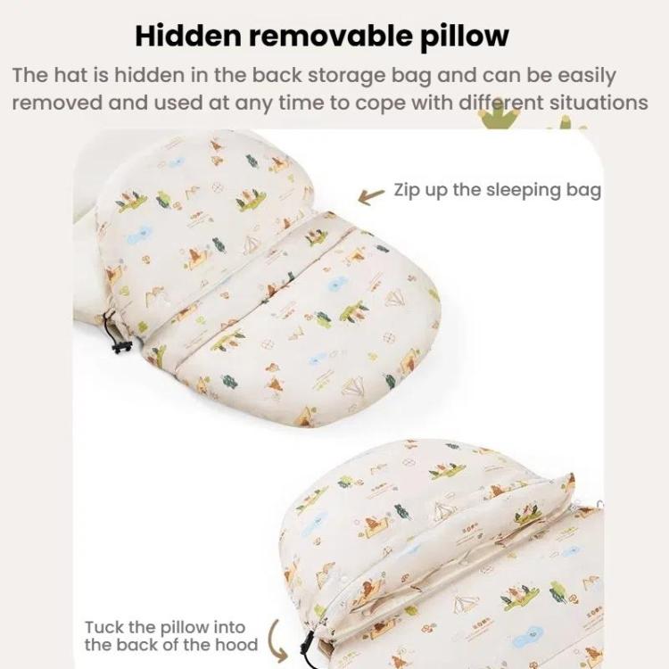 NatureKids Saco Dormir Infantil Algodón Camping 6-15C