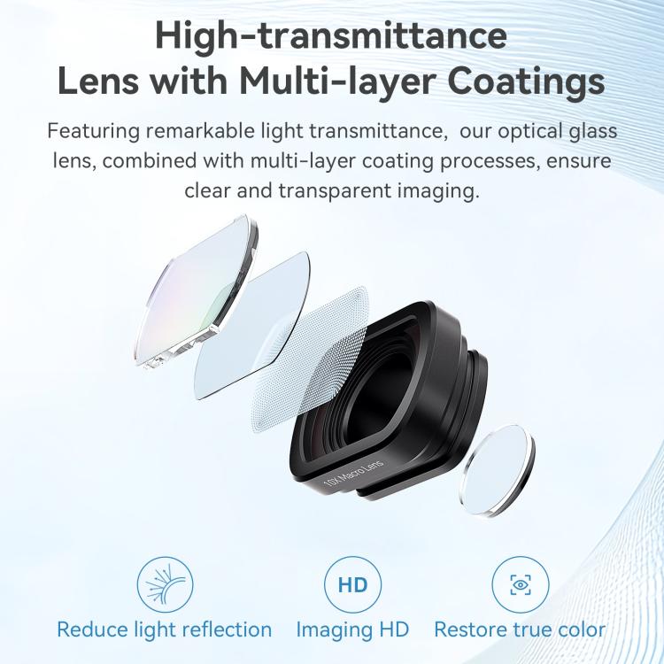 AMagisn DJI Pocket 3 Accesorios Filtro Magnético Angular