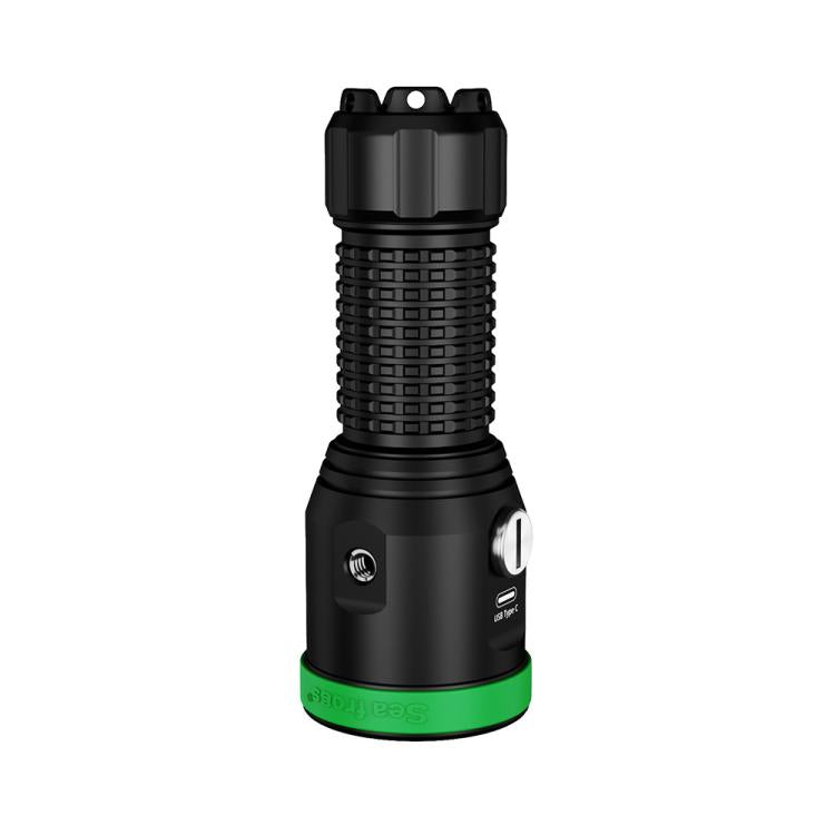 SeaFrogs 100m Linterna de Buceo Subacuática 3000lm