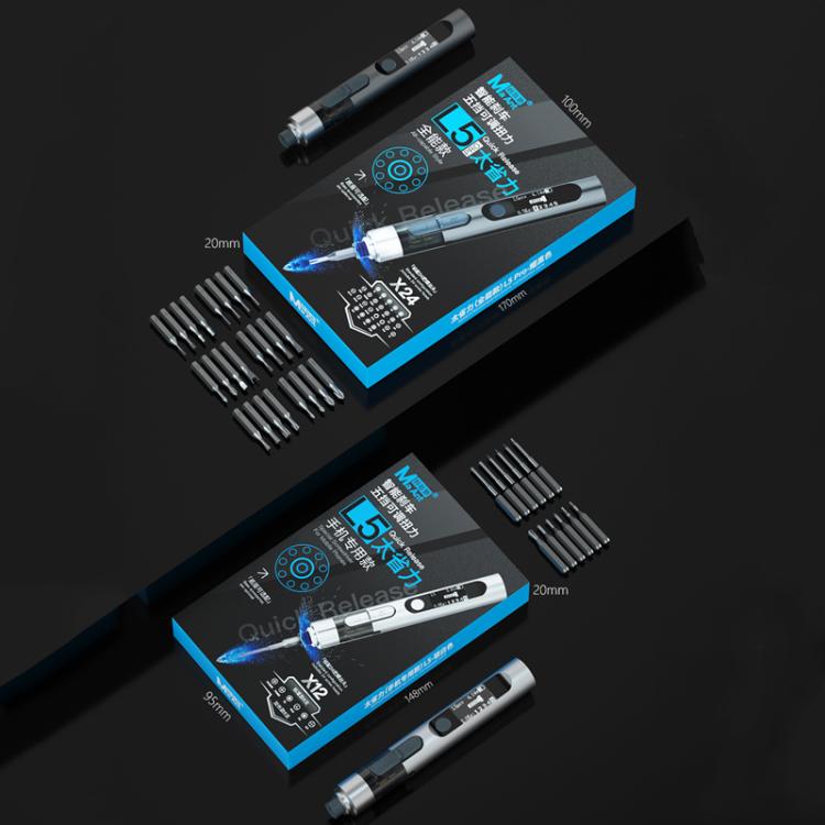 TechMate TM-S01 Destornilladores Eléctricos Motor Magnético