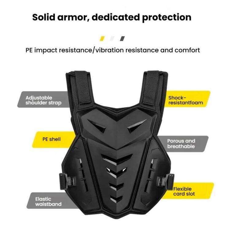 SULAITE Chaleco Motocross Protector De Pecho Ligero Avanzado