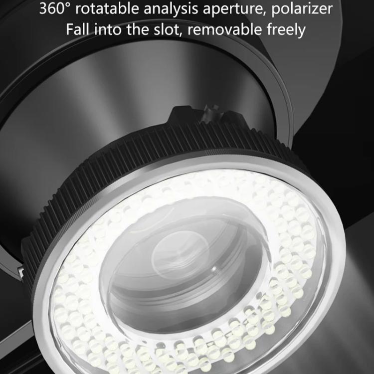 LumiFix ML96 Microscopio Teléfono Anillo LED Polarizado