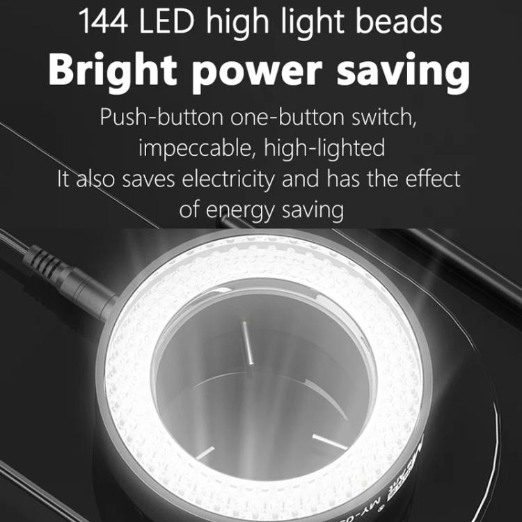 LuzMic Anillo de Luz para Microscopio 144LED USB Compacto