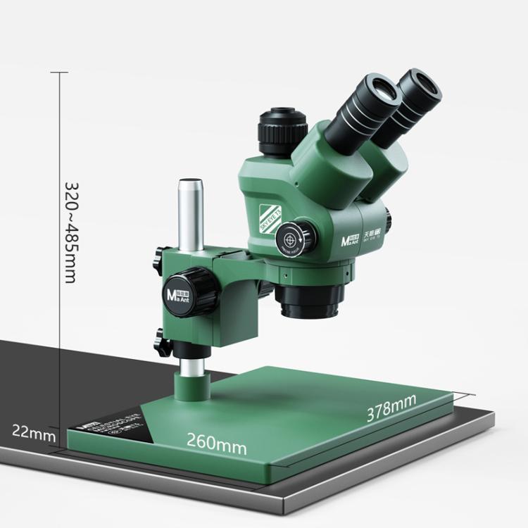 AmScope Microscopio Estereoscópico Trinocular Teléfono Reparación 6.5X-58X