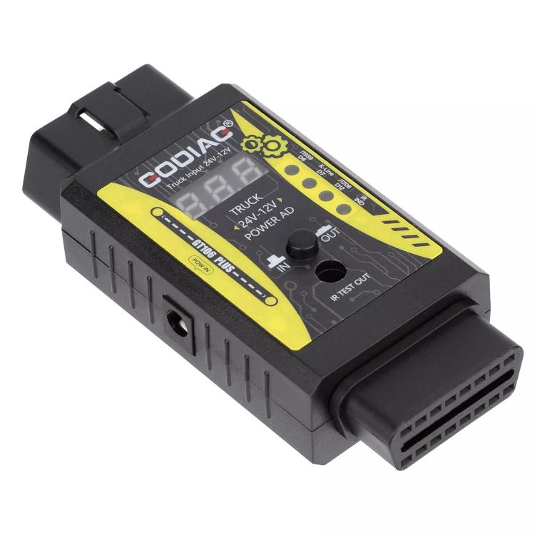 GODIAG GT106 PLUS Adaptador Diagnóstico Convierte 24V a 12V