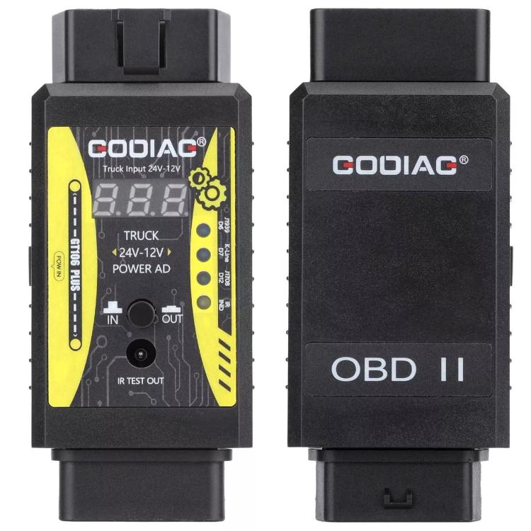 GODIAG GT106 PLUS Adaptador Diagnóstico Convierte 24V a 12V