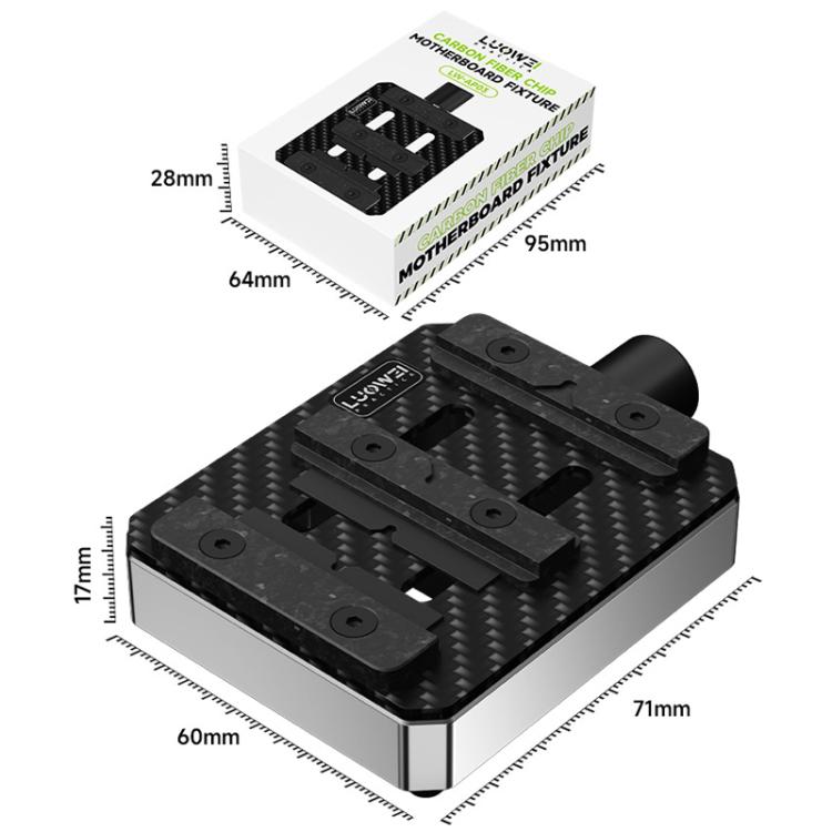 TechFix Clip Fijación Chip Placa Base Alta Temperatura