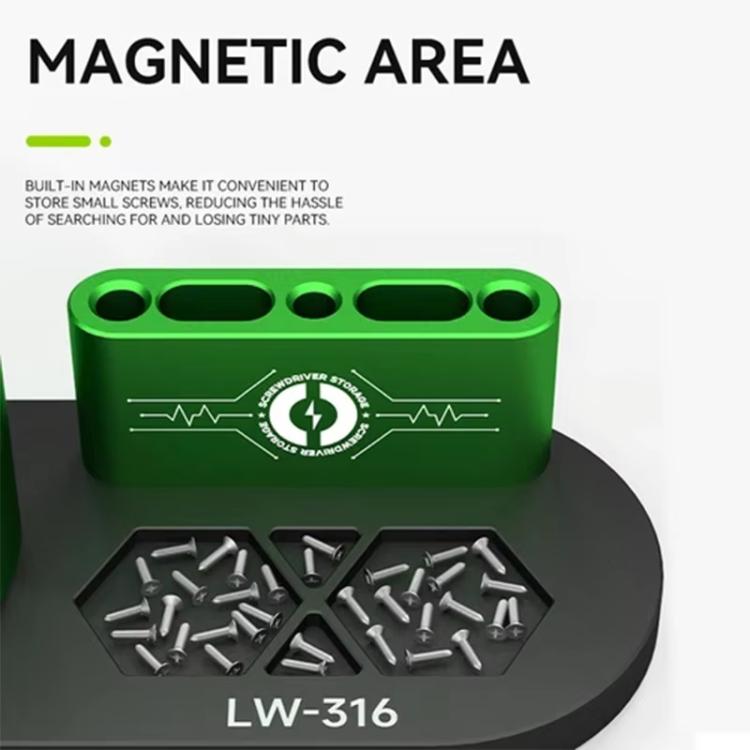 TechPro TM-009 Organizador De Celulares Con Área Magnética