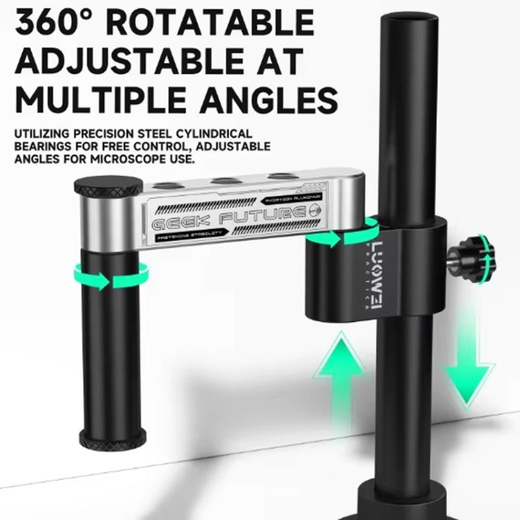 TechFix 32mm Soporte Microscopio Brazo Giratorio 360