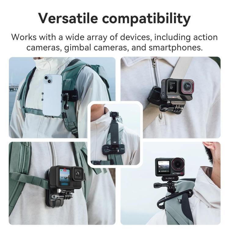 AMagisn BallHead360 Clip Mochila Camara Rotación 360