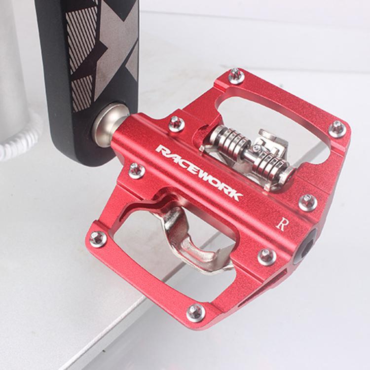RACEWORK RK213 Pedal De Montaña SPD Y Plano Doble Uso