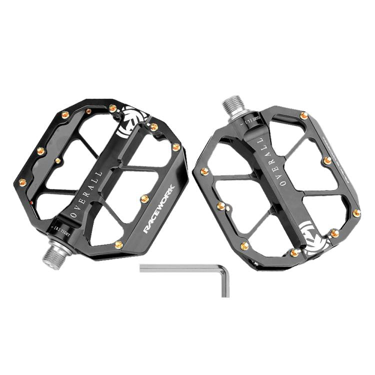 RACEWORK D029 Pedales Rodamientos Triples Antideslizantes
